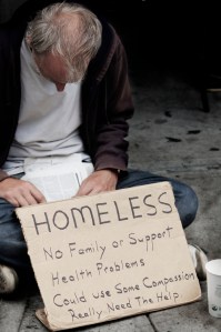 homeless